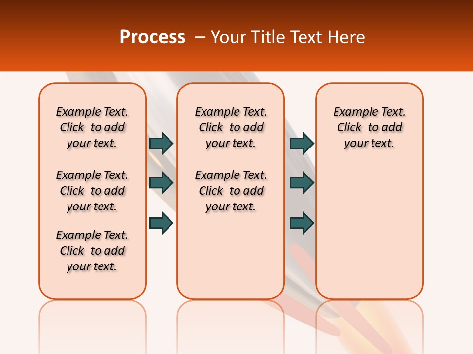 A Powerpoint Presentation With A Rocket Going Through It PowerPoint Template