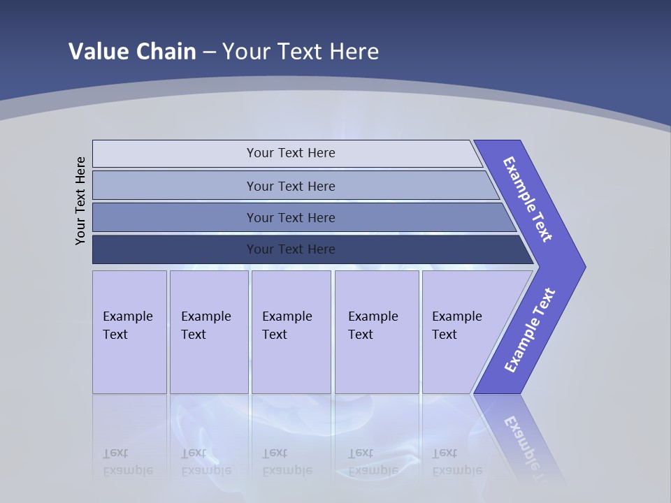 A Human Head With A Glowing Light Coming Out Of It PowerPoint Template