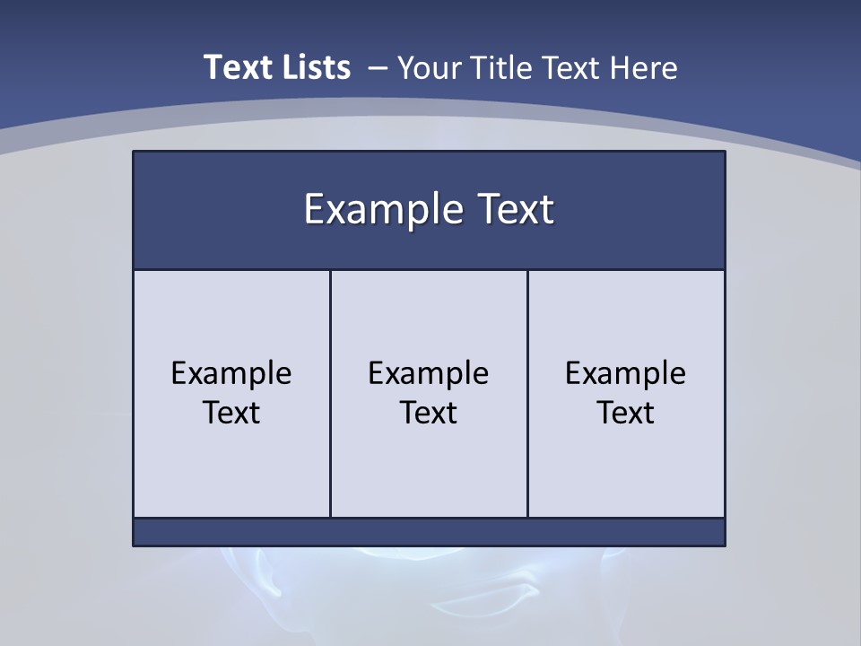 A Human Head With A Glowing Light Coming Out Of It PowerPoint Template