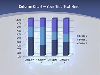 A Human Head With A Glowing Light Coming Out Of It PowerPoint Template