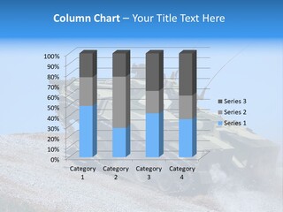 A Military Tank Is Driving Down A Hill PowerPoint Template