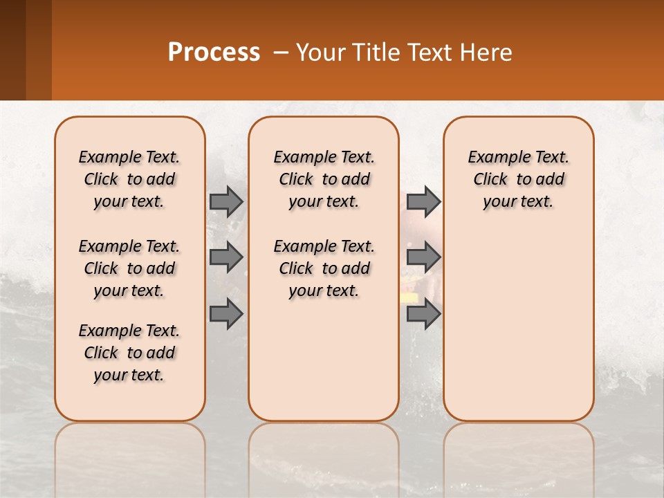 A Man Riding A Surfboard On Top Of A Wave PowerPoint Template
