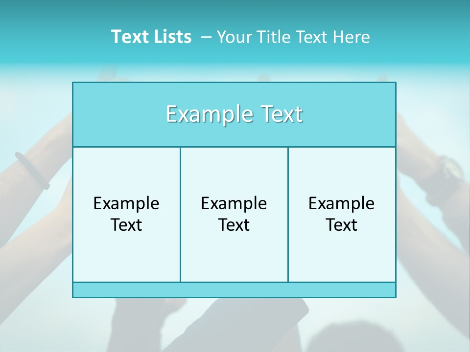 A Group Of People Giving Thumbs Up PowerPoint Template