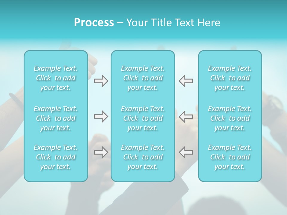 A Group Of People Giving Thumbs Up PowerPoint Template