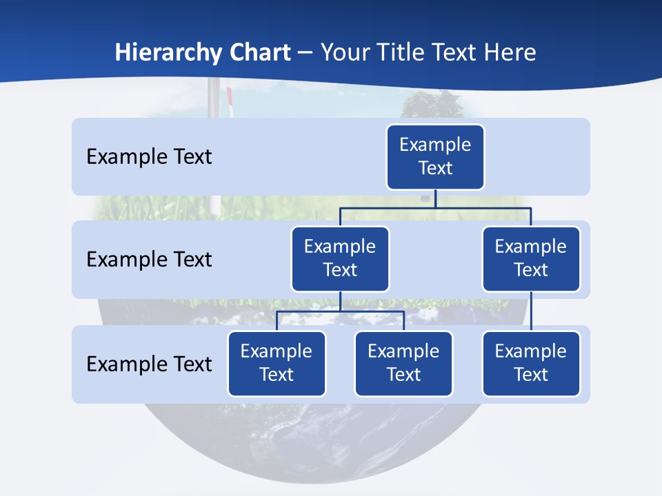 A Green Field With A Wind Turbine On Top Of It PowerPoint Template