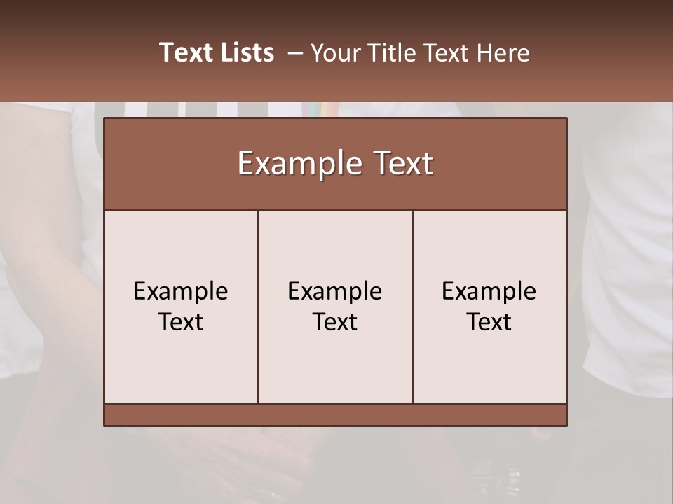 A Woman In A White T - Shirt Is Holding Her Hands In Her Pockets PowerPoint Template