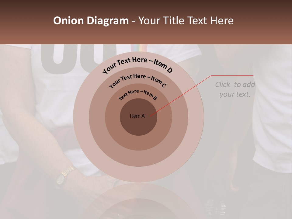 A Woman In A White T - Shirt Is Holding Her Hands In Her Pockets PowerPoint Template