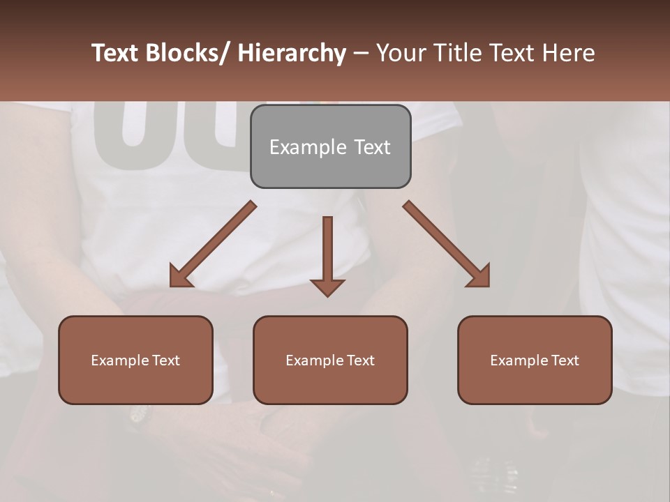 A Woman In A White T - Shirt Is Holding Her Hands In Her Pockets PowerPoint Template