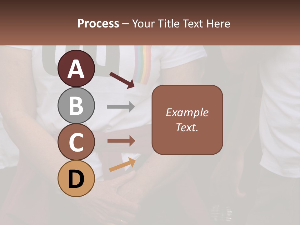 A Woman In A White T - Shirt Is Holding Her Hands In Her Pockets PowerPoint Template