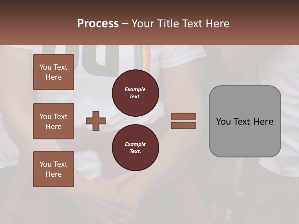 A Woman In A White T - Shirt Is Holding Her Hands In Her Pockets PowerPoint Template