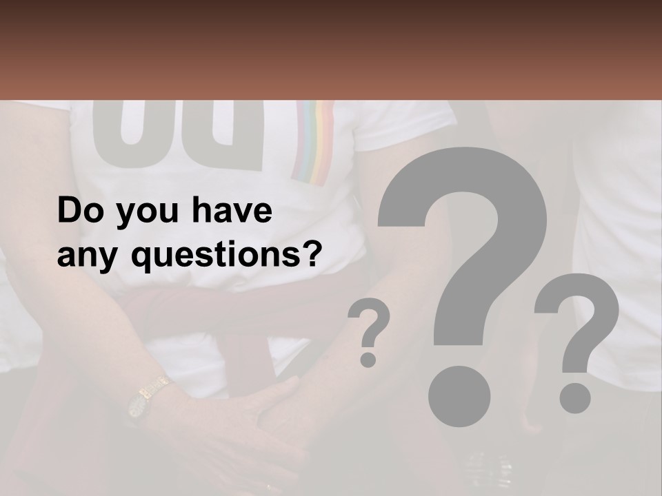 A Woman In A White T - Shirt Is Holding Her Hands In Her Pockets PowerPoint Template