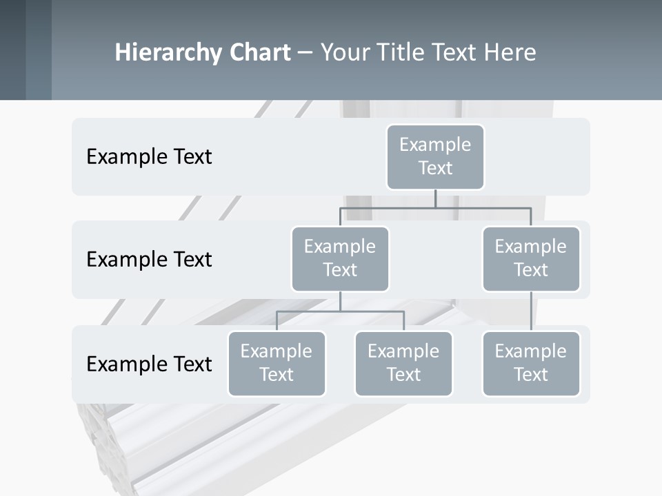 A Picture Of A Window With A White Frame PowerPoint Template