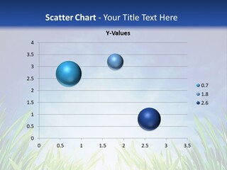 A Blue Sky And Green Grass Powerpoint Template PowerPoint Template