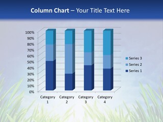 A Blue Sky And Green Grass Powerpoint Template PowerPoint Template