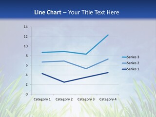 A Blue Sky And Green Grass Powerpoint Template PowerPoint Template