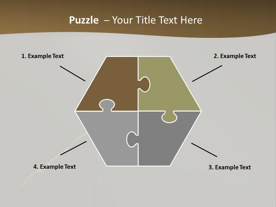 A Microphone On A Stage With A Spotlight On It PowerPoint Template