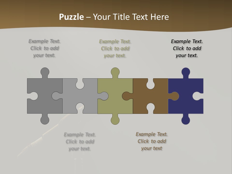 A Microphone On A Stage With A Spotlight On It PowerPoint Template