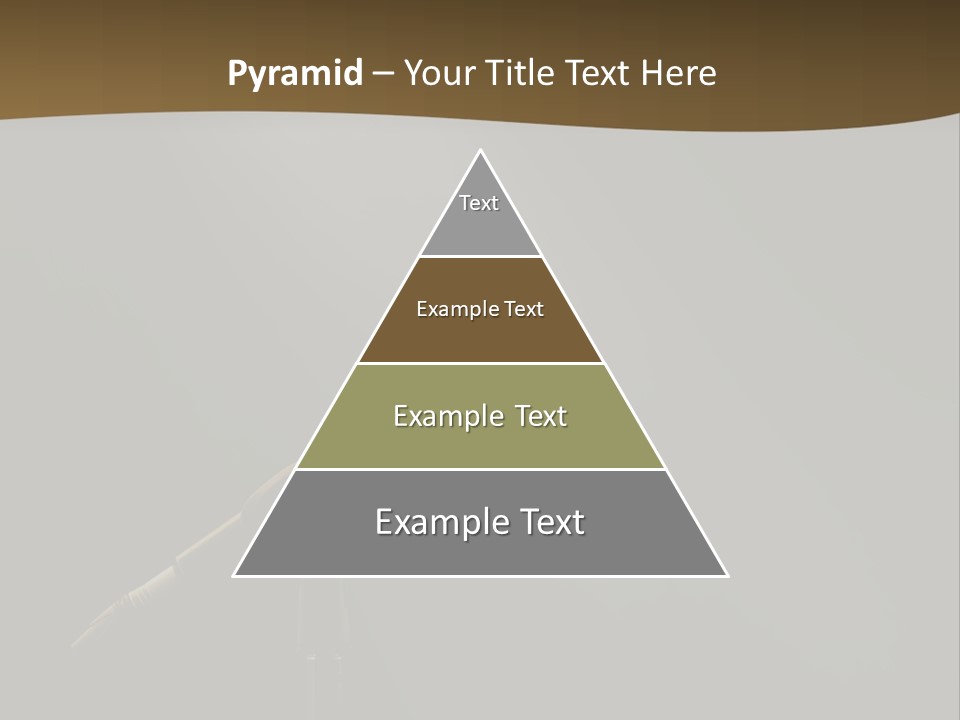 A Microphone On A Stage With A Spotlight On It PowerPoint Template