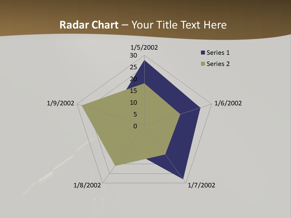 A Microphone On A Stage With A Spotlight On It PowerPoint Template