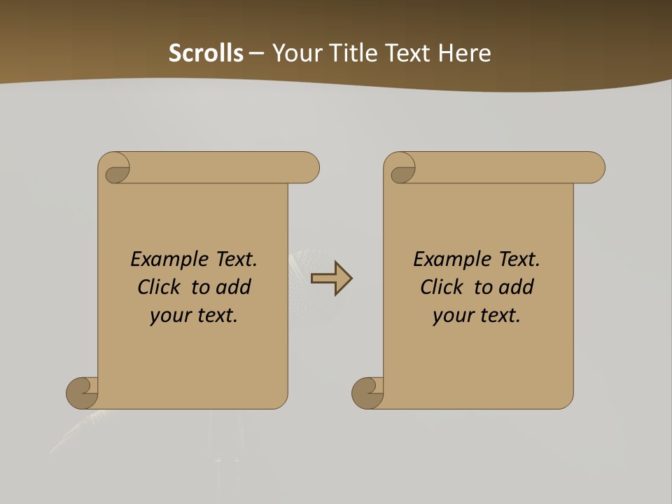 A Microphone On A Stage With A Spotlight On It PowerPoint Template