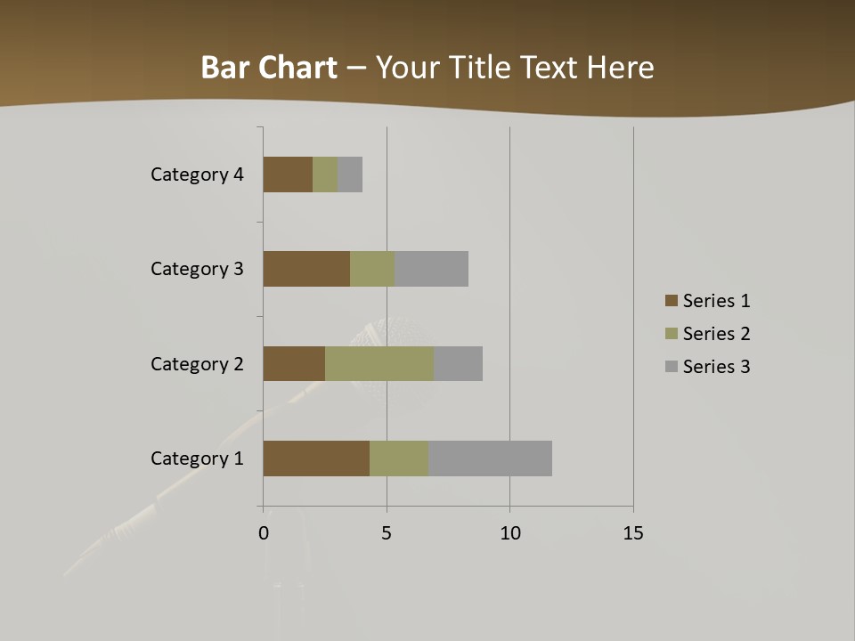 A Microphone On A Stage With A Spotlight On It PowerPoint Template