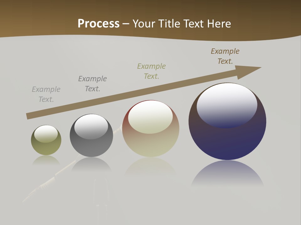 A Microphone On A Stage With A Spotlight On It PowerPoint Template