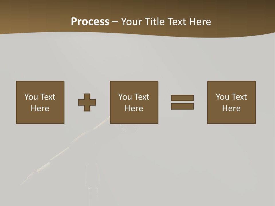 A Microphone On A Stage With A Spotlight On It PowerPoint Template