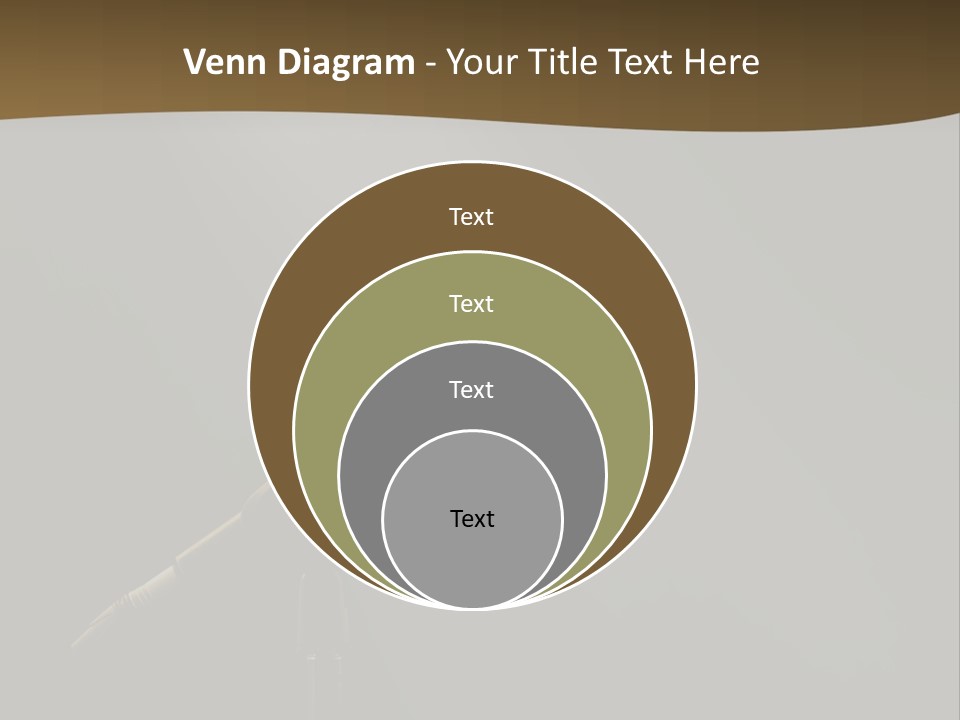 A Microphone On A Stage With A Spotlight On It PowerPoint Template