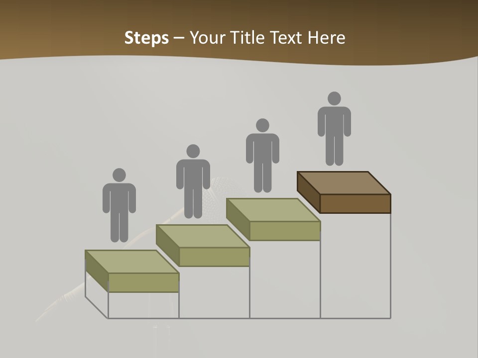 A Microphone On A Stage With A Spotlight On It PowerPoint Template