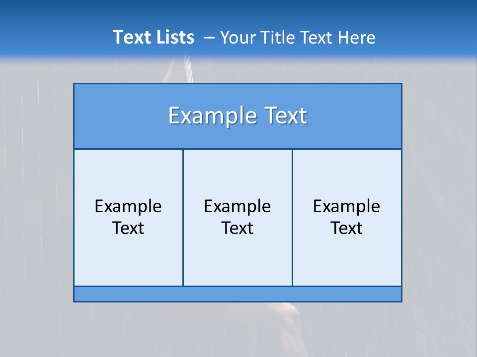 A Man Hanging From A Rope On A Building PowerPoint Template