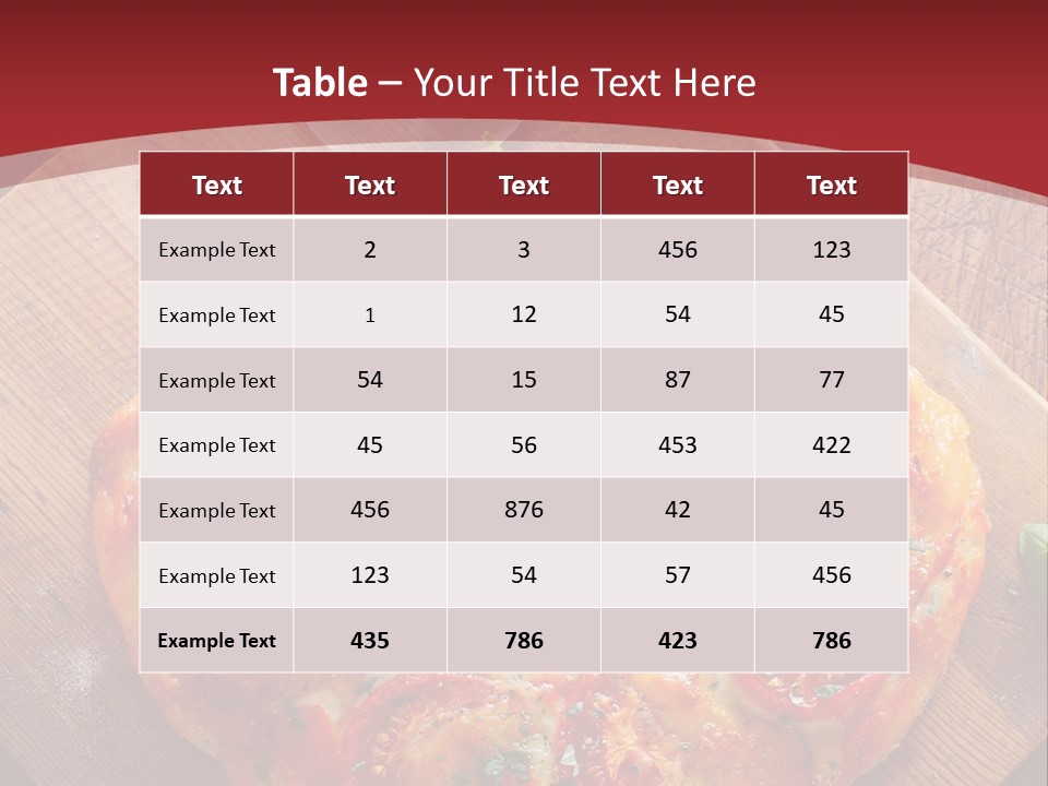 A Heart Shaped Pizza On A Cutting Board With Two Glasses Of Wine PowerPoint Template