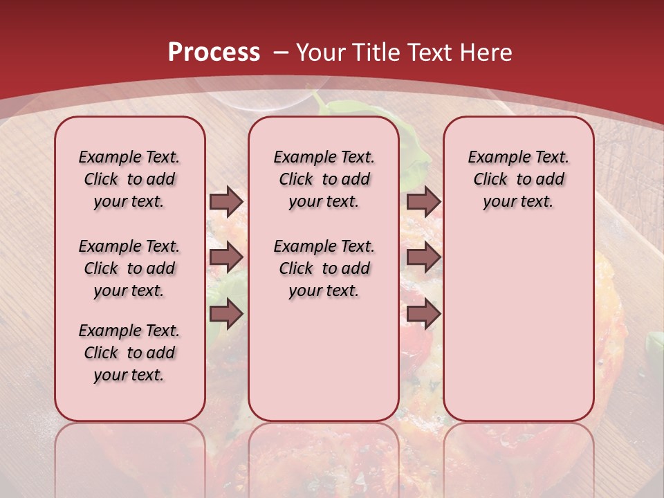 A Heart Shaped Pizza On A Cutting Board With Two Glasses Of Wine PowerPoint Template