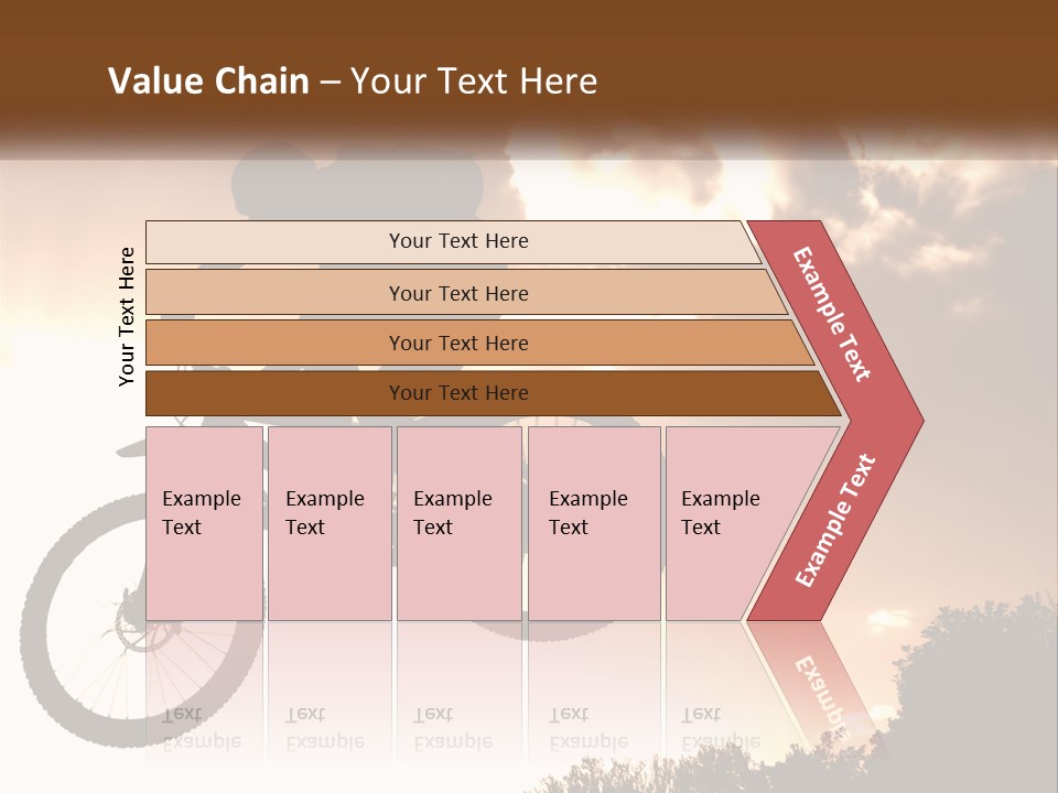 A Person Jumping A Bike In The Air PowerPoint Template