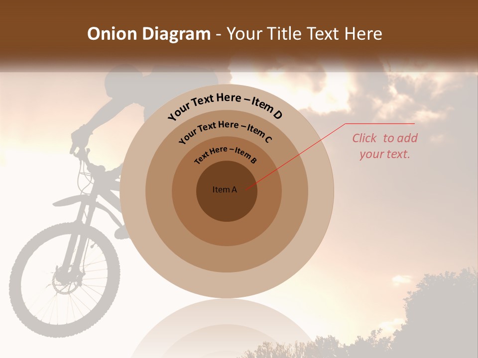 A Person Jumping A Bike In The Air PowerPoint Template