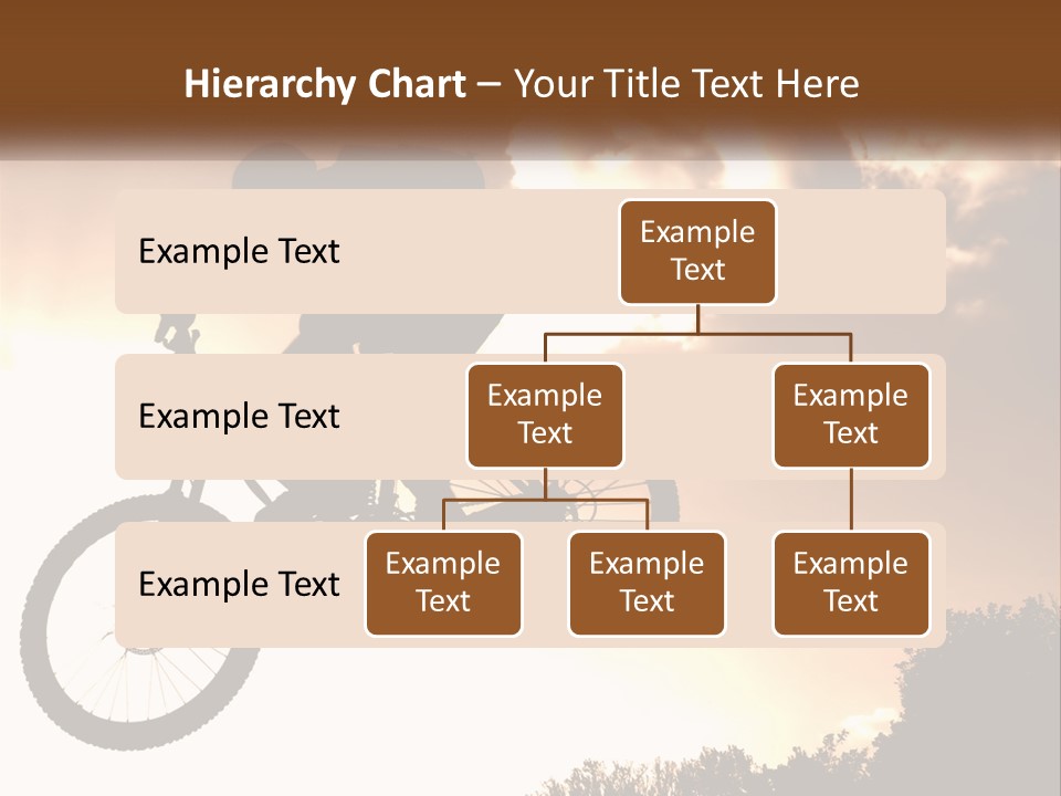 A Person Jumping A Bike In The Air PowerPoint Template