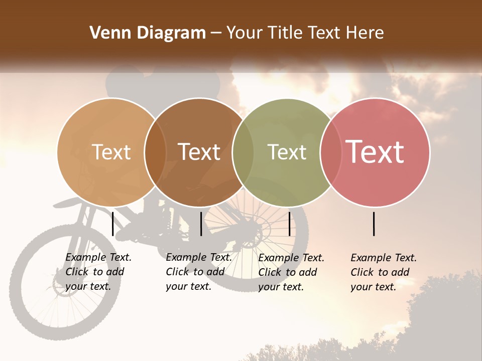 A Person Jumping A Bike In The Air PowerPoint Template