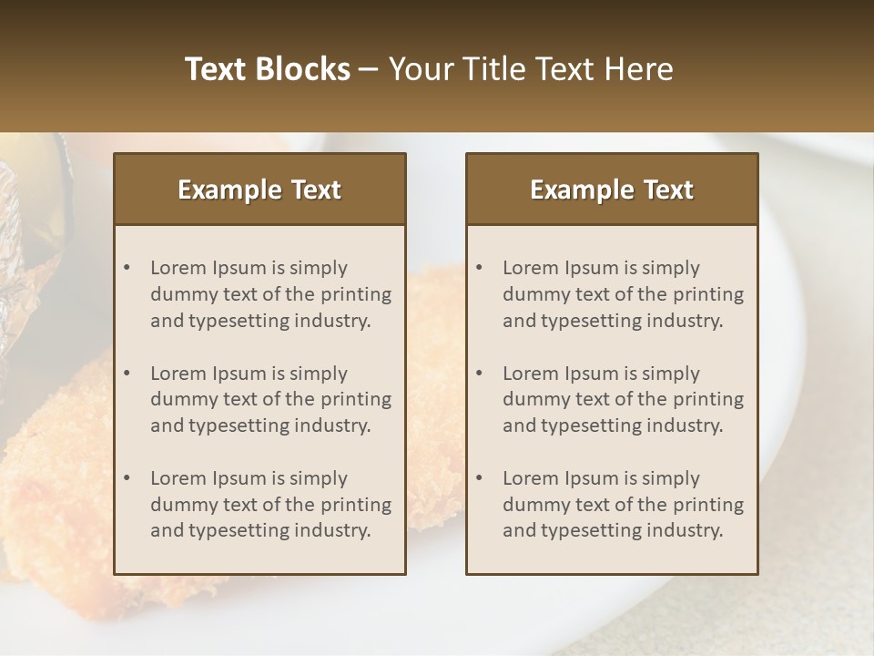 A White Plate Topped With A Piece Of Fish Next To A Cup Of Sauce PowerPoint Template