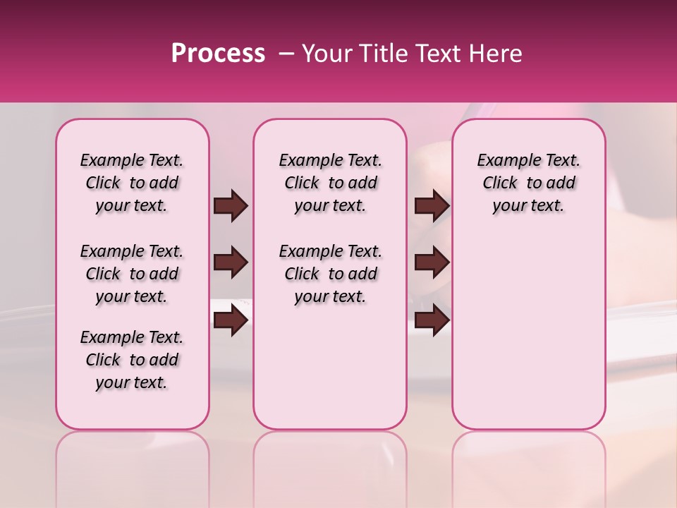 A Person Writing On A Book With A Pen PowerPoint Template