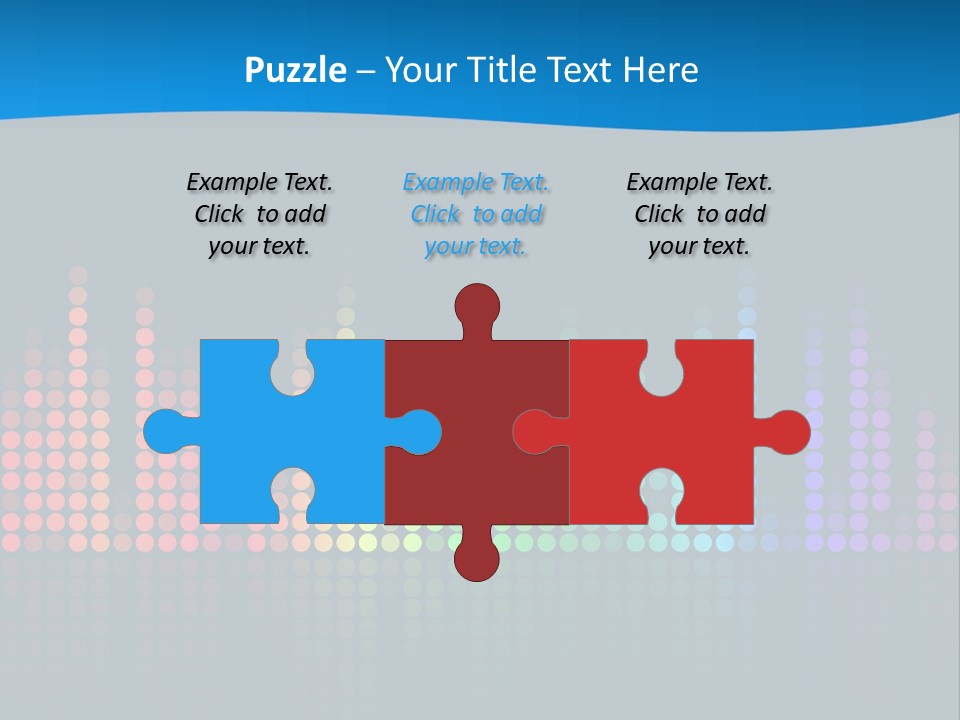 A Colorful Sound Wave On A Black Background PowerPoint Template