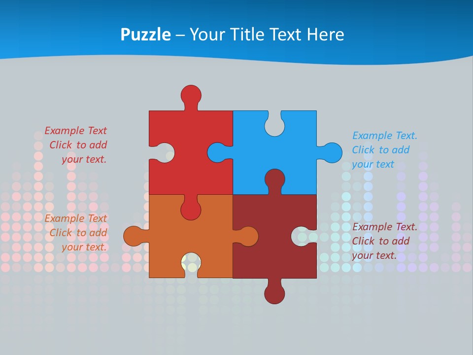 A Colorful Sound Wave On A Black Background PowerPoint Template