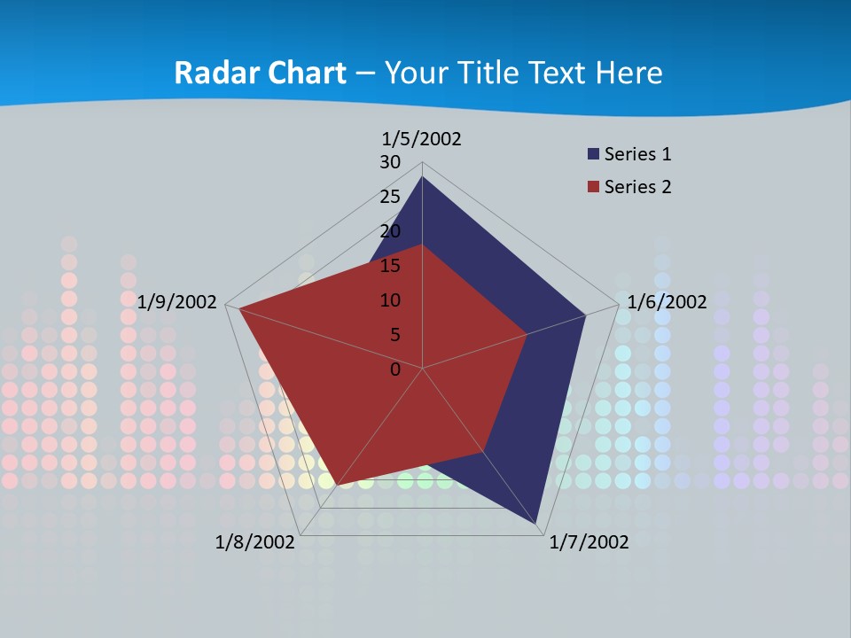 A Colorful Sound Wave On A Black Background PowerPoint Template