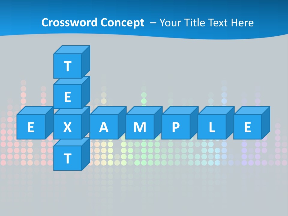 A Colorful Sound Wave On A Black Background PowerPoint Template