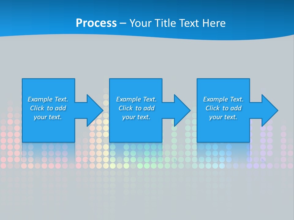 A Colorful Sound Wave On A Black Background PowerPoint Template