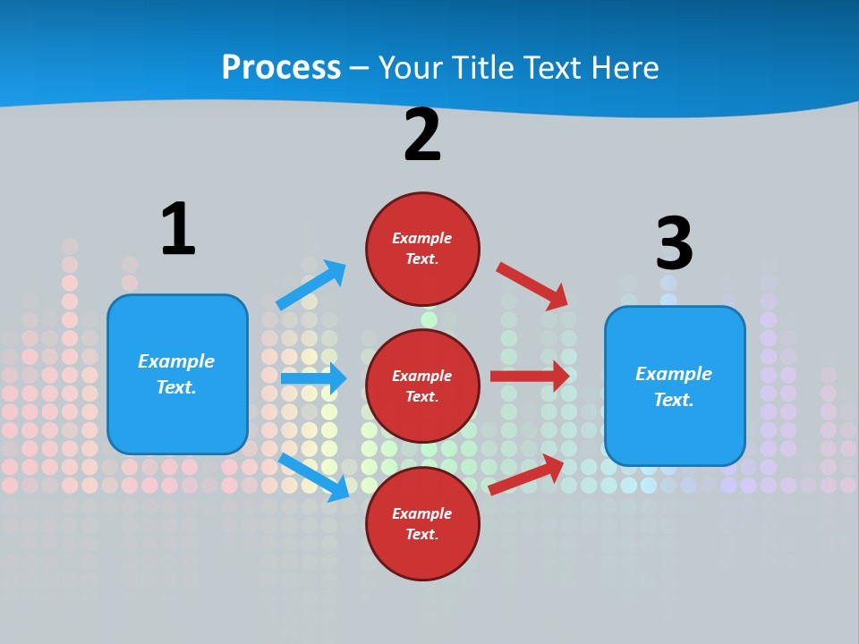 A Colorful Sound Wave On A Black Background PowerPoint Template