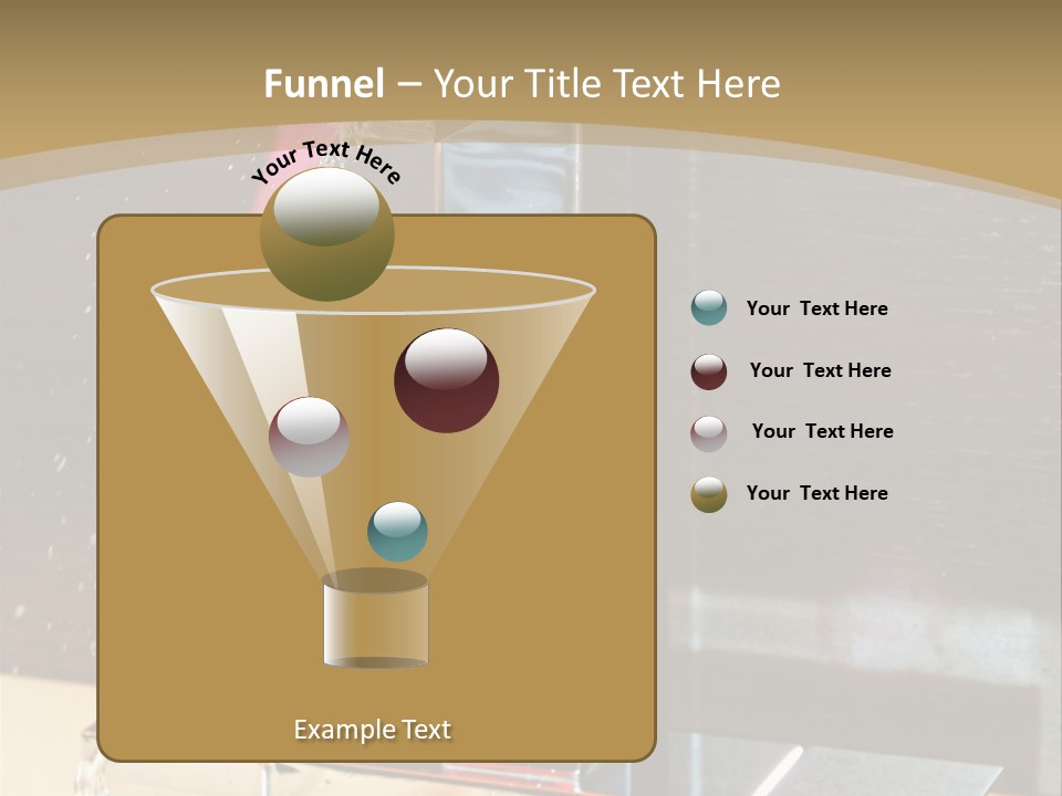 A Water Spouting Out Of The Side Of A Window PowerPoint Template