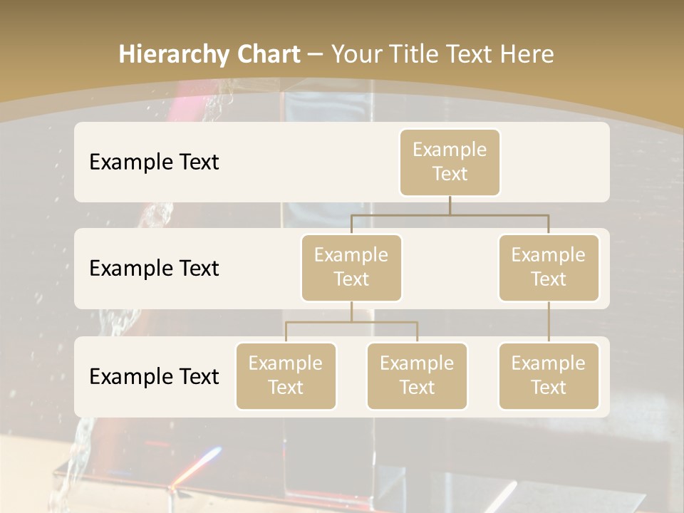 A Water Spouting Out Of The Side Of A Window PowerPoint Template