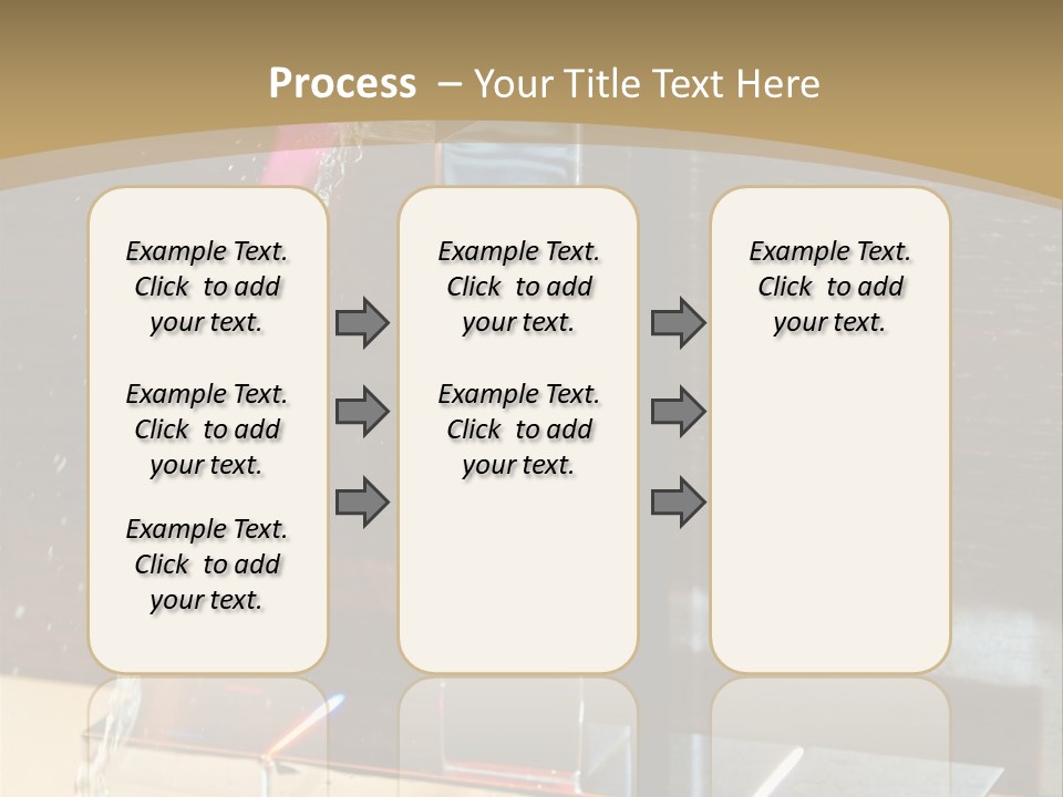 A Water Spouting Out Of The Side Of A Window PowerPoint Template