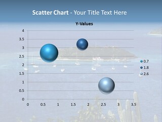 A Small Island In The Middle Of A Body Of Water PowerPoint Template