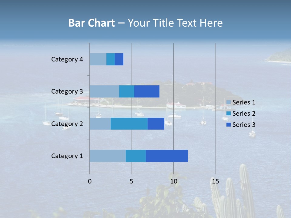 A Small Island In The Middle Of A Body Of Water PowerPoint Template