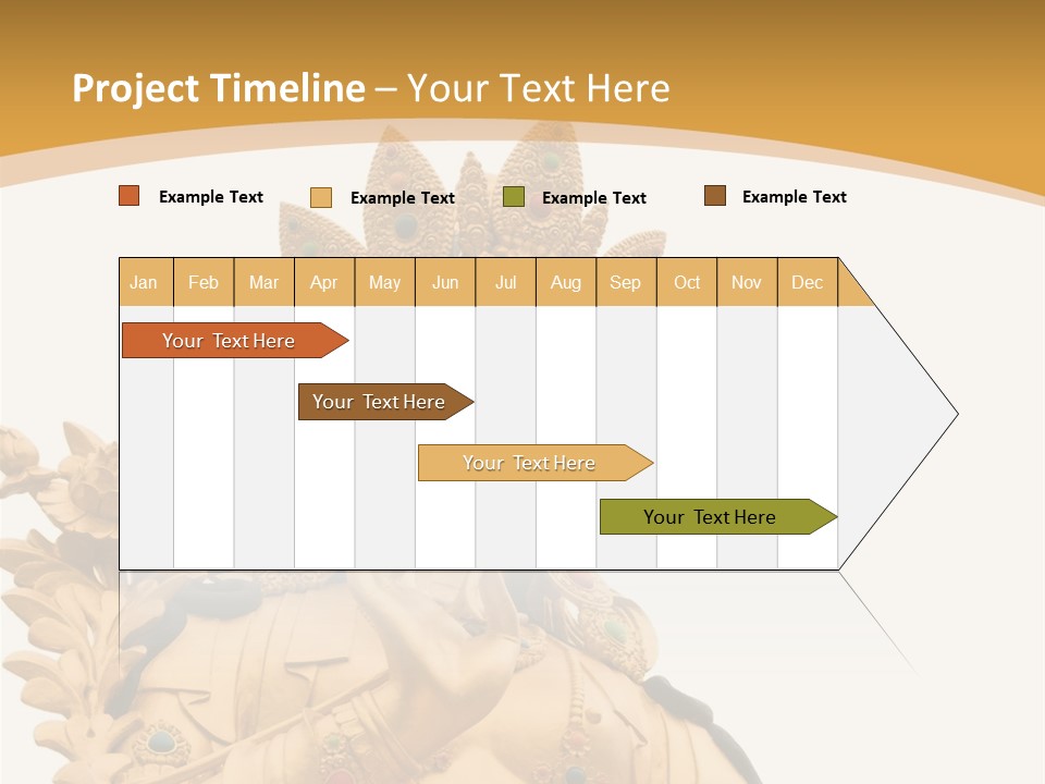 A Buddha Statue With A White Background PowerPoint Template